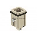 09200032634 Han 3A male insert with Quick-Lock 1,5mm